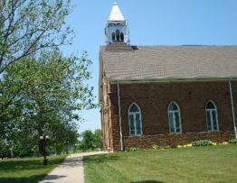 We patched and repaired church steeple