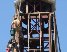 Structural steeple repairs