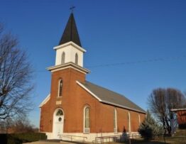 Project was re-roofing church steeple