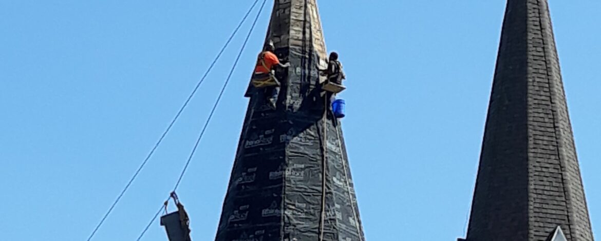 church steeple contractor and restoration