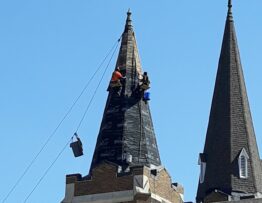 church steeple contractor and restoration