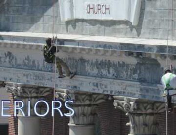 Church painters and exteriors - painting, roofs, windows, masonry